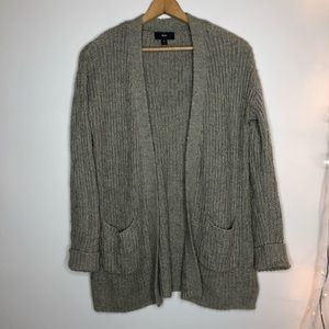Mossimo open front cardigan sweater longer length